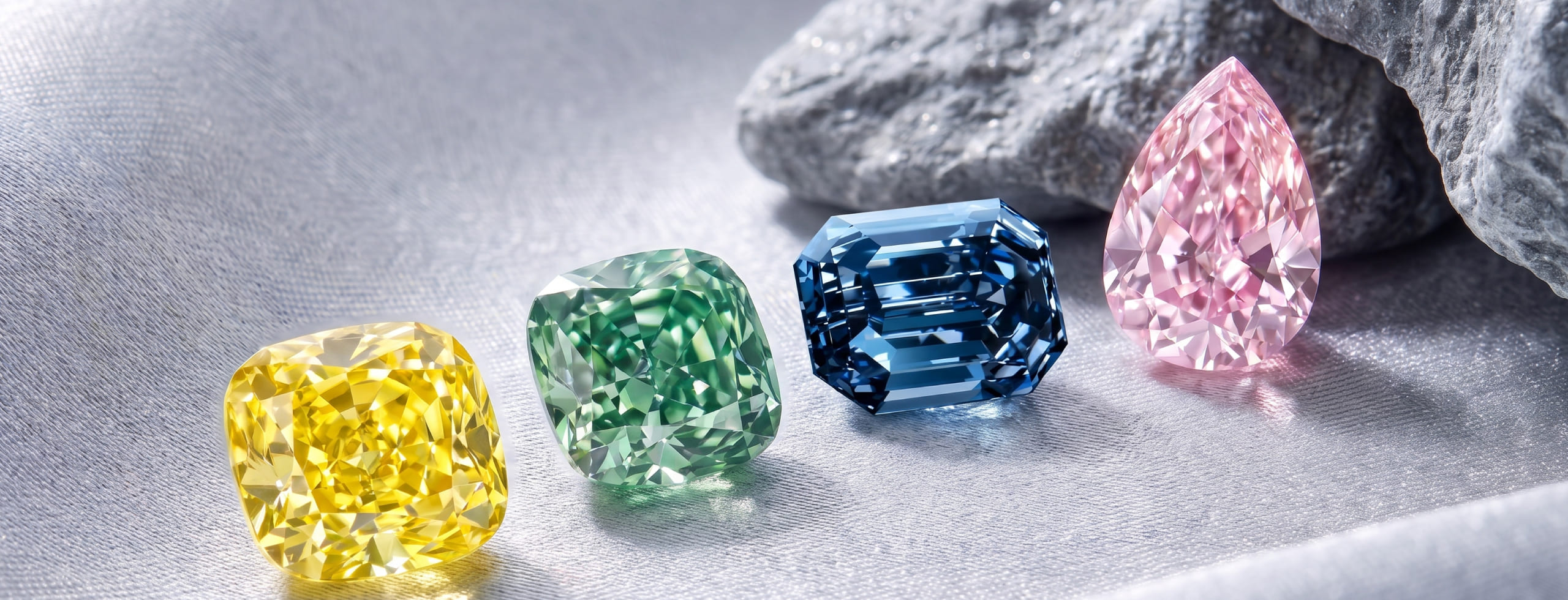 Goldiama diamond dealer in Dubai — rare natural color diamonds