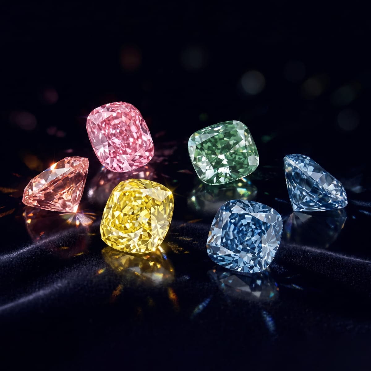 Goldiama natural color diamonds